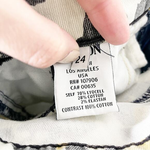 Hudson Patti Vice Versa Slouchy Skinny Jeans Light Wash Prey Size 24 - Picture 6 of 10